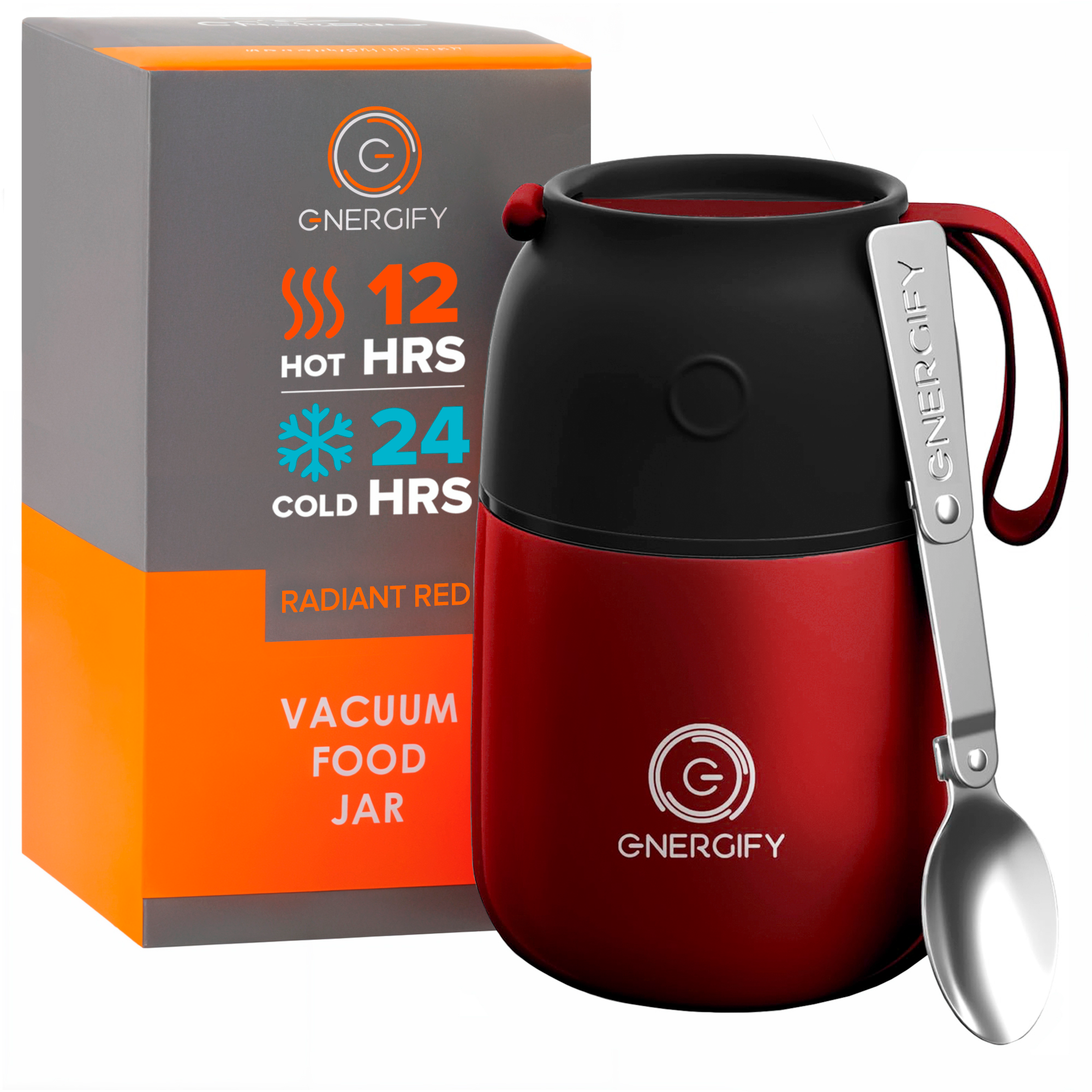 17 oz VACUUM INSULATED FOOD JAR - SPICED COPPER